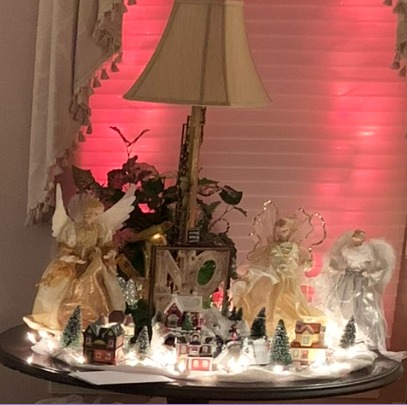 The 2019 Christmas village display